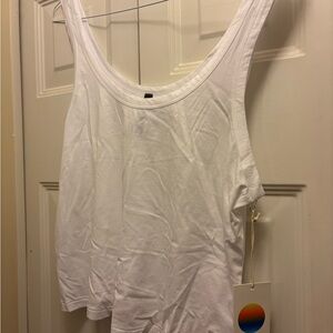 Vuori White Tank Top